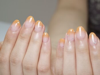 グラデーション 透明感