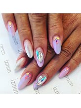 イズモン ネイルスタジオ(izmon nail studio)/持ち込みアート4本