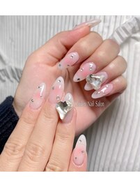 チークネイルコース　¥8500