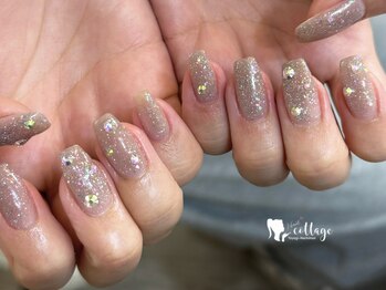 フラッシュネイル×ストーン