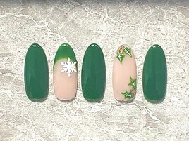 【クリスマス】シーズンネイル