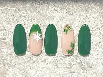 ピーチネイル 大塚(Peach Nail)/【クリスマス】シーズンネイル