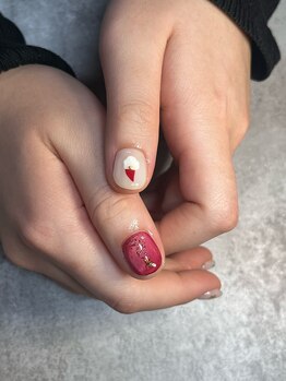 ヒミツキチ 恵比寿店(himitsukichi)/クリスマスネイル