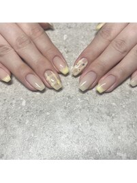 チェックネイル♪フレンチネイル