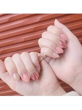 トータルビューティーローズ(Rose)/ミラーネイル