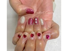 ネイルアート ジマー/60minartとクリアニュアンス