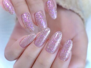 ボガスティーズネイル(Vogusty's nail)/フラッシュ♪オーロラ上品ピンク