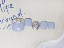 ネイルライフ(NailLife)/パーツフレンチフットネイル