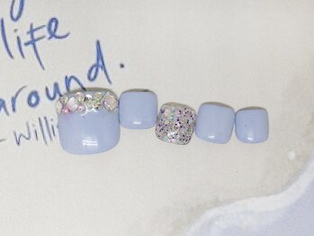 ネイルライフ(NailLife)/パーツフレンチフットネイル