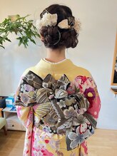 パリスガーデン(Paris Garden)/振袖着付け＆ヘアセット