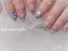 エピラ(epila)/雪の結晶×キラキラ