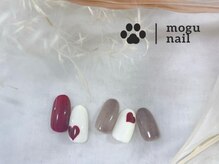 モグネイル(Mogunail)/11.12月定額A /ハートネイル