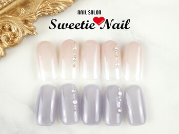 スウィーティーネイル 赤羽東口駅前店(Sweetie Nail)/【ハンド】定額アートコース １