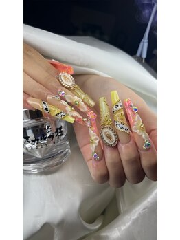 クロスネイル 渋谷店(CROSS nail)/夏ギャルロングネイル