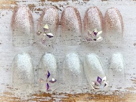 6月定額ラメグラアート