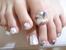 アミュリー ネイル アトリエ(Amury nail atelier)/大理石 シアー ニュアンス