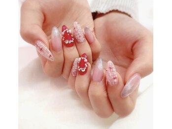 シンシアネイル(Sincere Nail)/ツイードネイル
