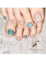 ノーラスリエン 銀座(NOLASLIEN)/フラッシュネイル　フットネイル
