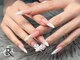 クレージュネイル(CRG NAIL)の写真/自爪の形にコンプレックスがある方にも◎長さ出しで手全体が美しく見えて印象UP♪【モニター価格¥6900～】