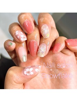 スノーフレーク(Snowflake)/持ち込みアート6本コース