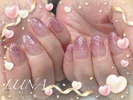 ☆ラメグラデーションネイル☆