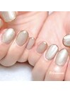 Hand Nail 【ミラーフレンチ】