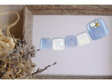 ファストネイル 自由が丘駅前店(FAST NAIL)/梅雨ネイル　紫陽花　【11270】