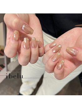 イベル 船橋店(ibelu)/ミラーニュアンスネイル