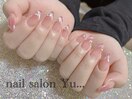 ななめマグネットフレンチnail