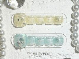 フットパステルカラーデザイン
