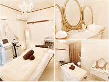キュート 川越店(Cute)の雰囲気（シャンデリアがきらめく施術スペース◎お客様だけの極上空間）