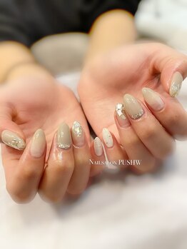 プシュウ(PUSHW)/シンプルネイル