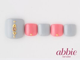 グレー×ピンクフット　￥9680