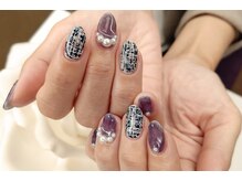 キープ ネイルサロン(KEEP)/大人なツイード♪