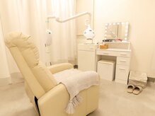 ホワイトニングショップ 銀座7丁目店(WHITENING SHOP)の雰囲気（カーテンで完全に区切られている半個室♪）