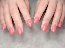 ブリスフルハピネス(Blissful happiness)/春ピンクワンカラーネイル