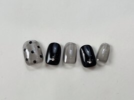 シアーブラックドット¥6000