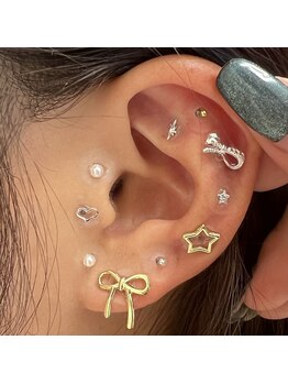 スピラ 上通店(Spira)/リボンが可愛い耳つぼデザイン♪