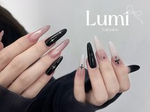 ルミネイル 池袋東口サンシャイン店(Lumi Nail)/黒ネイル地雷系