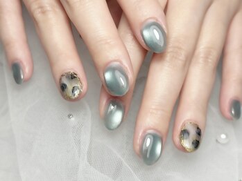 コンサート(Concert)/ラブブ×レオパードネイル