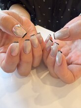 ハーティーネイル 自由が丘南口店(heartynail)/マグネット/フレンチ/キラキラ