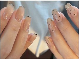 スキニーフレンチ×ドット