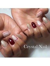クリスタルネイル ボンベルタ橘店(CRYSTAL NAIL)/シンプルネイル