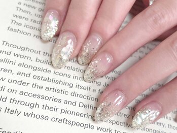ネイルマジック 仙台一番町店(NAIL MAJIC)/ラメグラニュアンスネイル¥8800