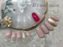 ビーズネイル バイブレス イオンタウン泉大沢店(B's Nail by.BLESS)/【オプション】カラーチェンジ