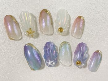 マベル(Ma belle)/7.8月キャンペーンネイル