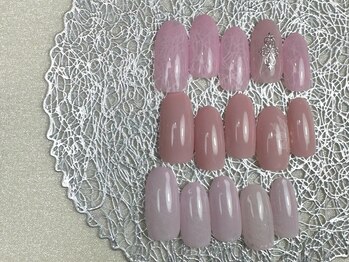 ビューティフルムーン ネイル 本厚木(Beautiful Moon Nail)/春のシンプルネイル人気No.1定額