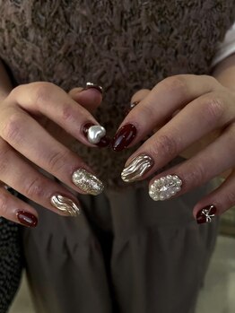 ドットネイル(dot.nail)の写真/つけ放題で大人気の旬なネイルデザインが楽しめる♪自分だけのデザインで魅力あふれるお手元を叶えます！