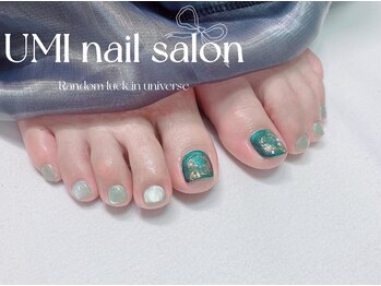 ユミ(Umi)/フット親指デザインネイル