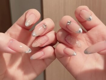ヴィーナスネイル(Venus Nail)/持ち込みデザイン　フレンチ